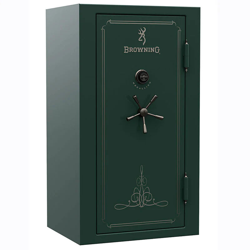 Browning Medallion Series M33 Gun Safe (33-Gun Capacity) Hunter Green Gloss