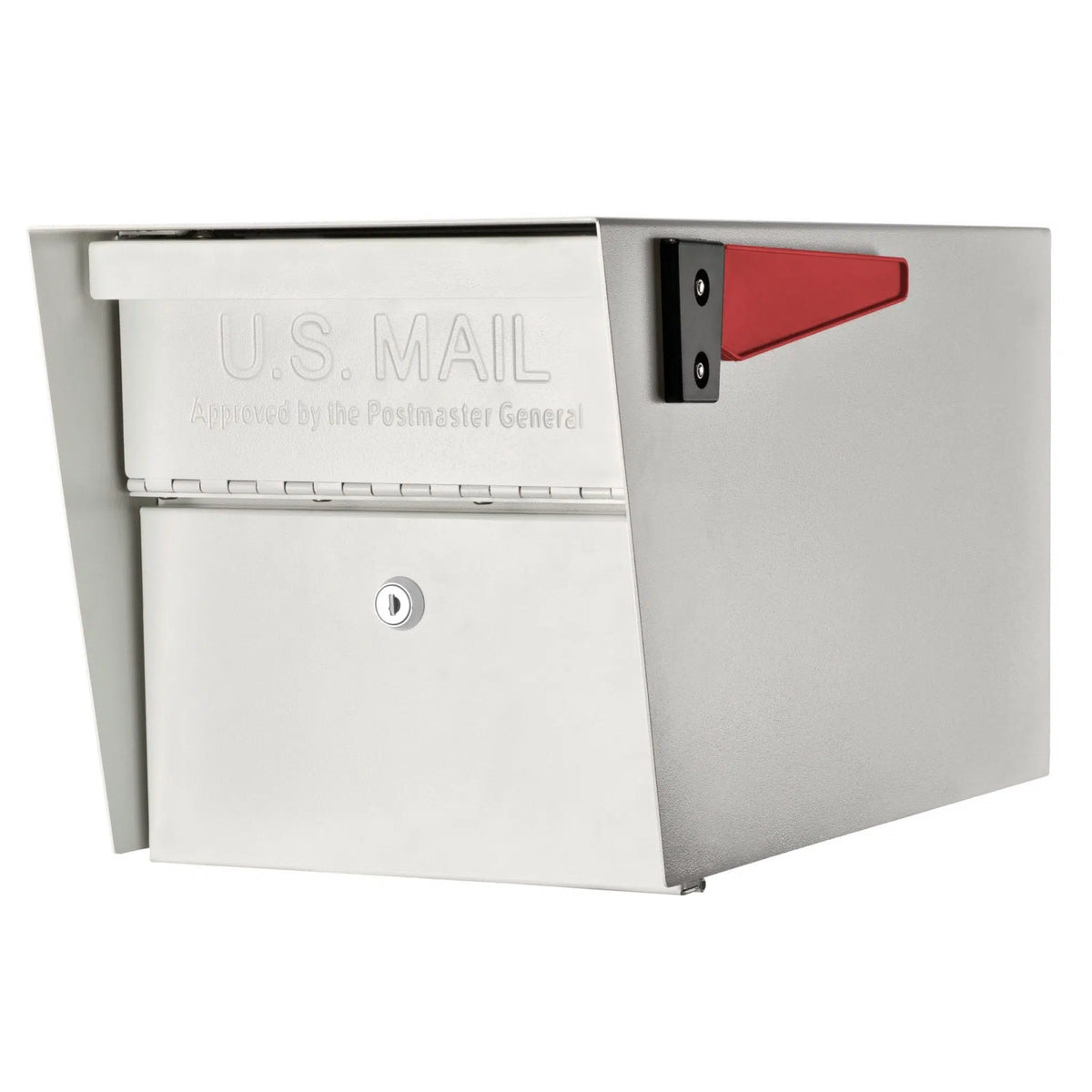 Mail Boss Mail Manager Security Locking Residential Mailbox Cream White