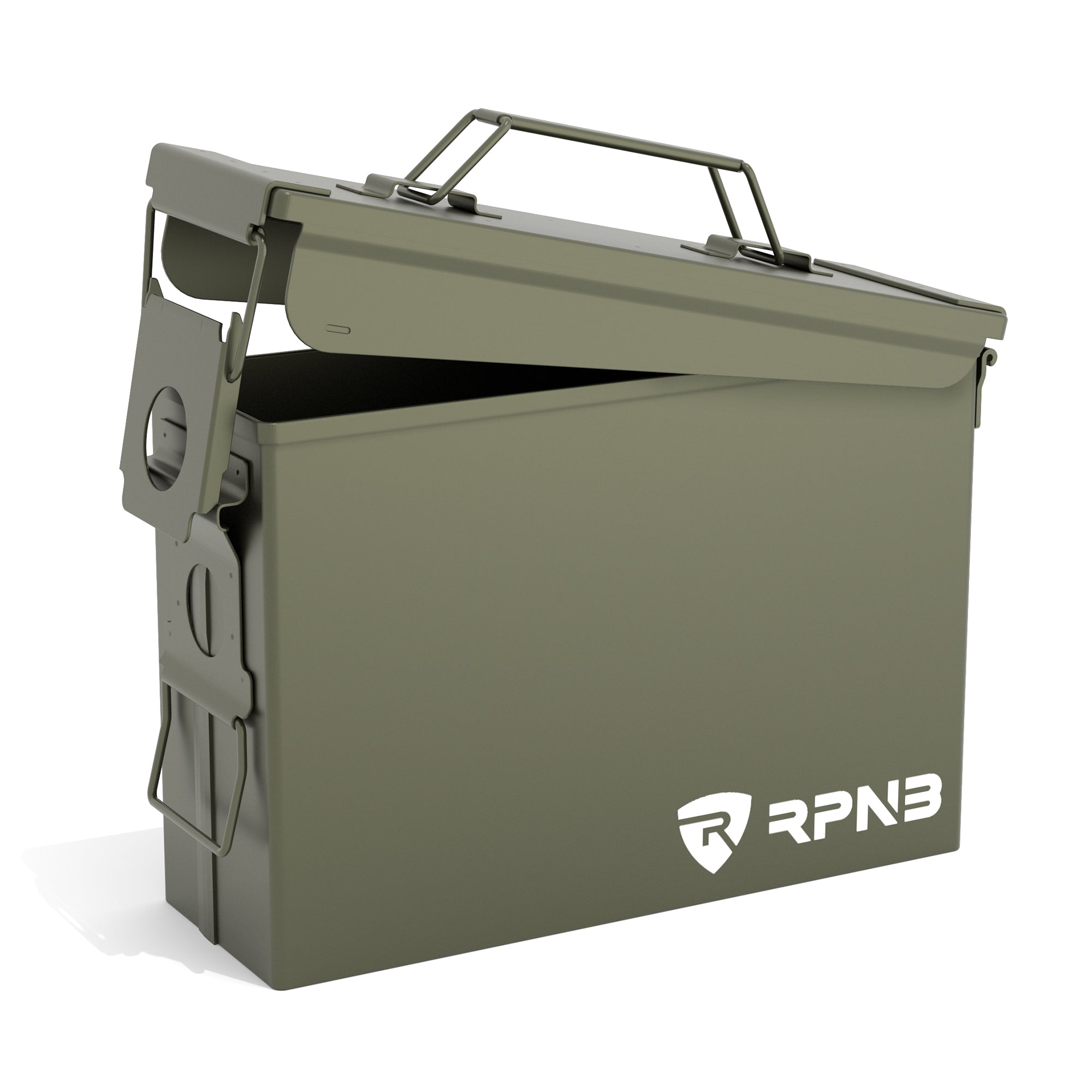 RPNB AM191 Metal Ammo Can .30 Cal Military Heavy Gauge Water Resistant Ammo Box