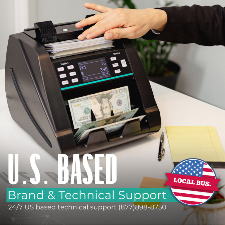 Kolibri Domino Mixed Bill Counter, Sorter and Reader US Based Tech Support