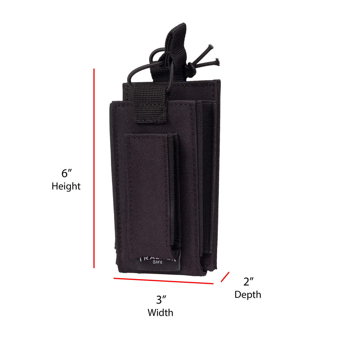 Tracker PDM Pocket Double Magazine Dimensions