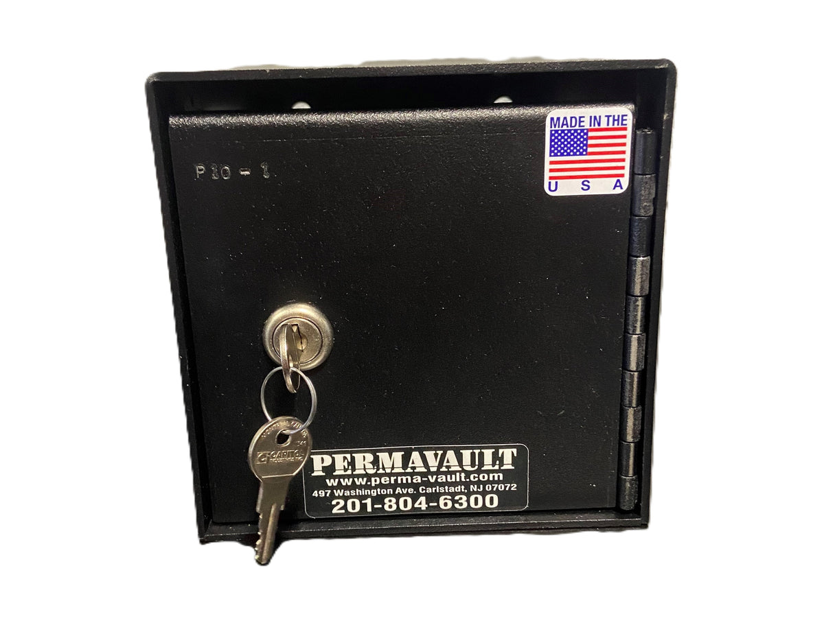 Perma-Vault PRO-10 Under Counter Drop Box with Single Key Lock Front