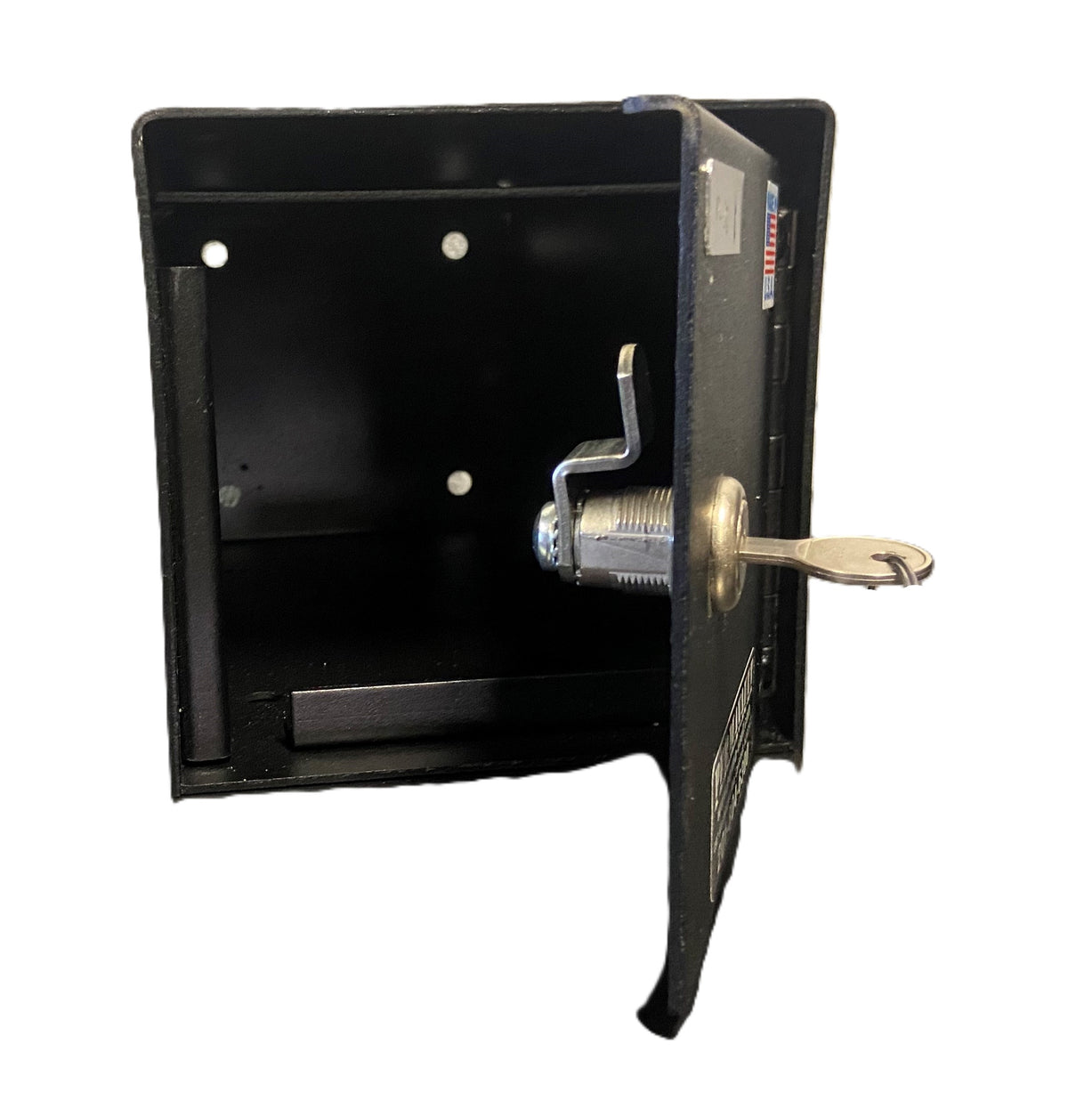 Perma-Vault PRO-20 Under Counter Drop Box with Single Key Lock Door Open