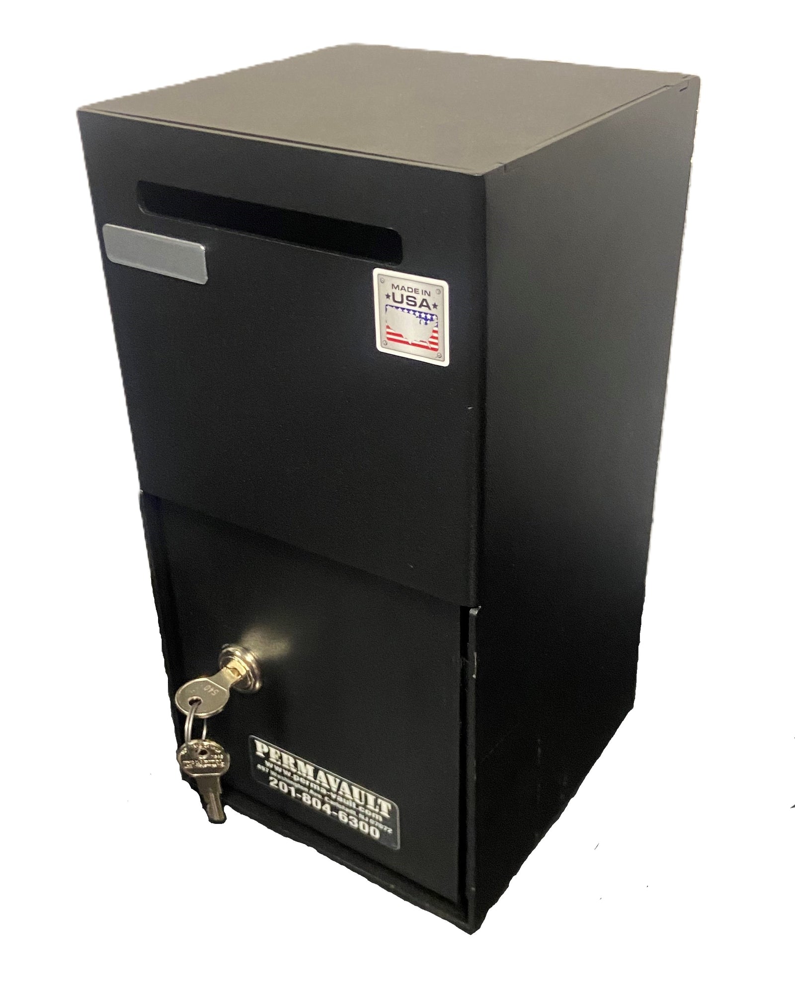 Perma-Vault PRO-35 Under Counter Drop Box Front View