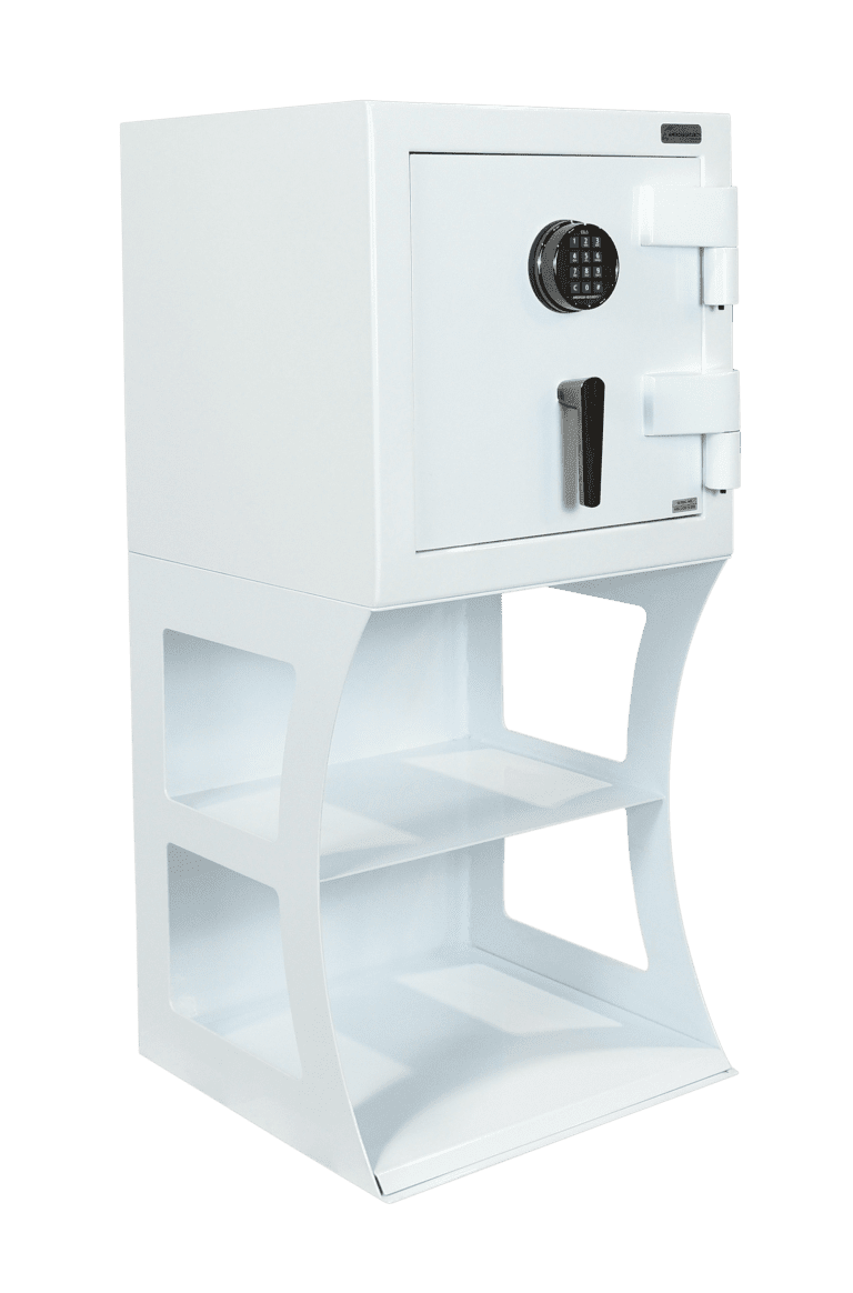 AMSEC JS2020E5 Burglar & Fire Jewelry Safe Door Open