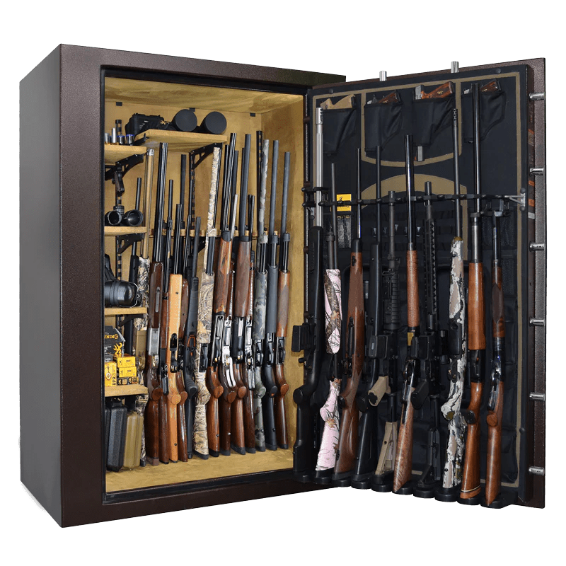 Browning RW49 Rawhide Wide 49-Gun Safe Door Open Full