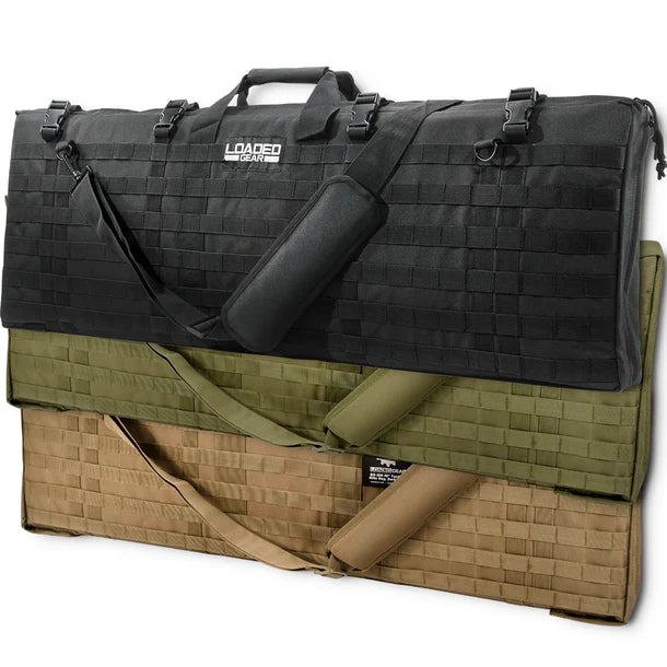 Barska Loaded Gear 40" Tactical Shooter Mat Rifle Bag RX-300 All Three Colors