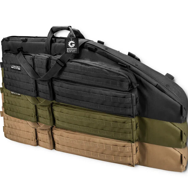 Barska BI12550 Loaded Gear 46" Tactical Rifle Bag Black RX-600 All Three Colors