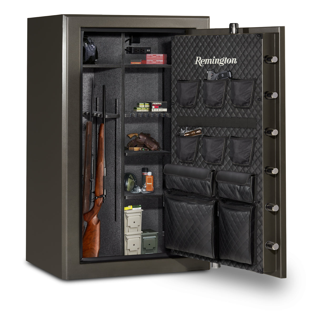 Remington SAR5934E Express Gun Safe 34+6 Gun Door Open Full