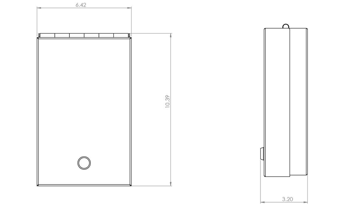 Steelhead Drifter 1 Portable Pistol Box Dimensions