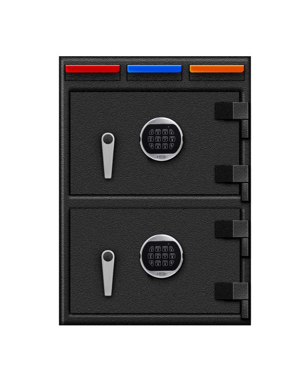 SafeandVaultStore SMM282016DD Shift Money Manager Double Door Depository Safe