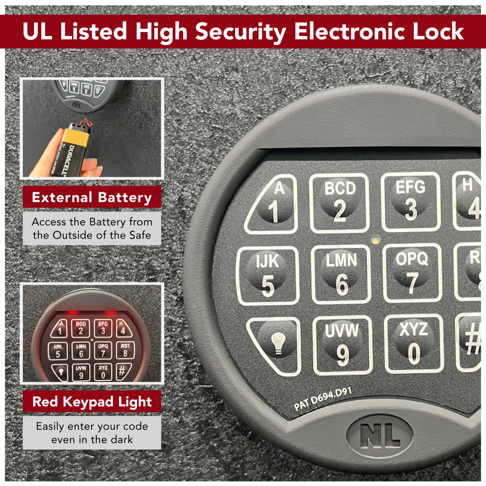 Stealth UL36 UL RSC Gun Safe NL Electronic Lock
