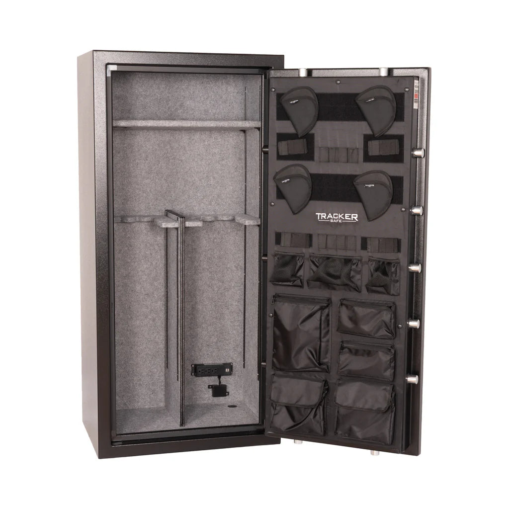 Tracker Safe M20 Gun & Rifle Safe Door Open Empty