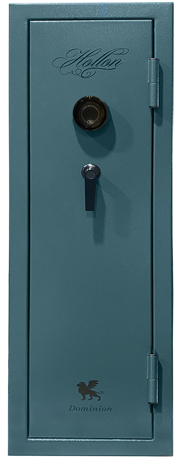 Hollon Dominion 11 Gun Safe Teal Dial Lock