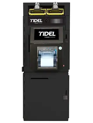 Tidel D4e Cash Management Smart Safe with Storage Vault