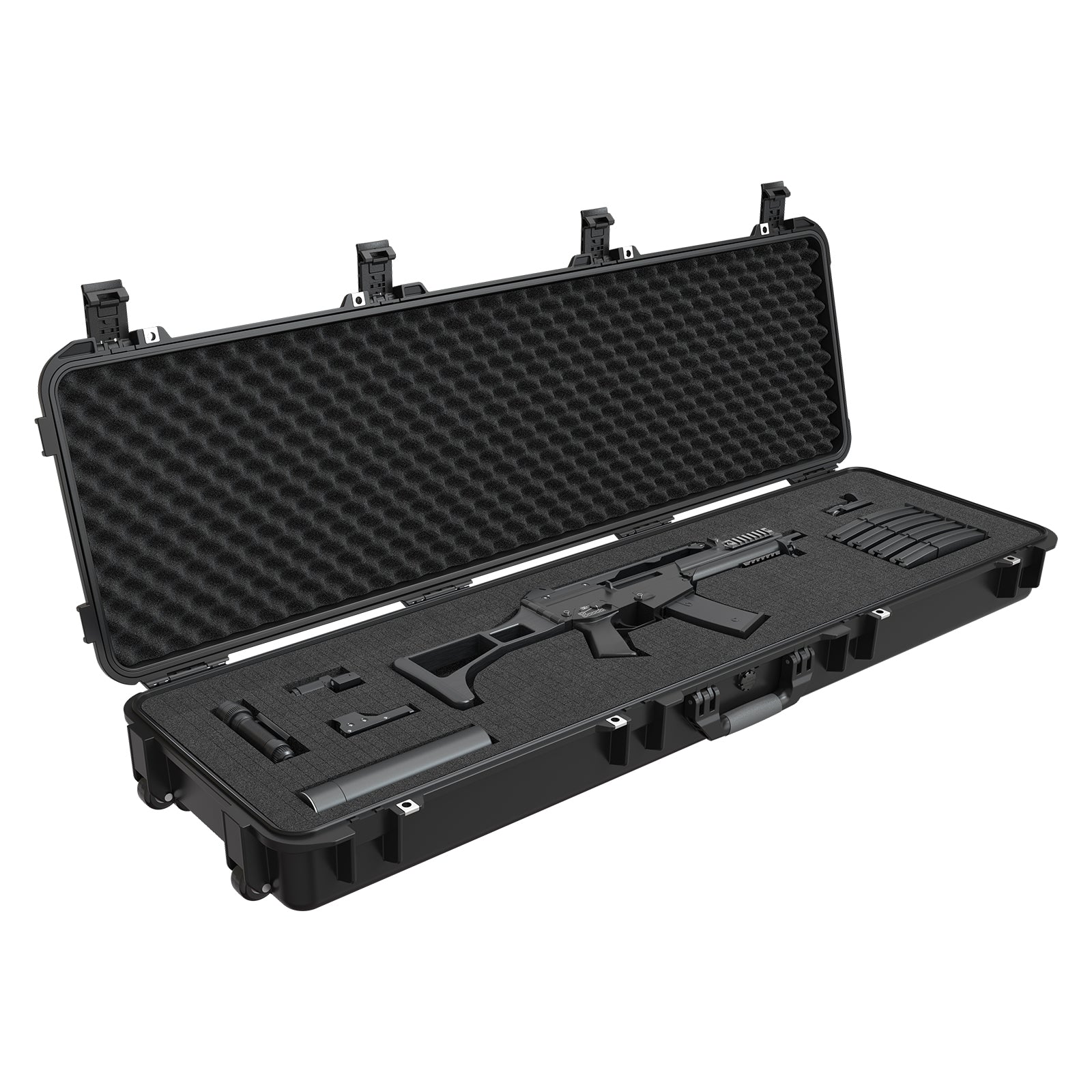 RPNB PP-12150 Weatherproof Hard Rifle Case with Customizable Foam Insert