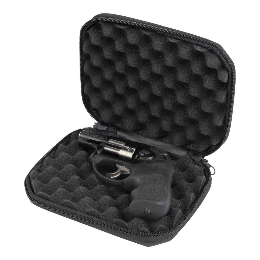 Allen 82-7 EXO Molded Handgun Case Black 7&quot; with Revolver