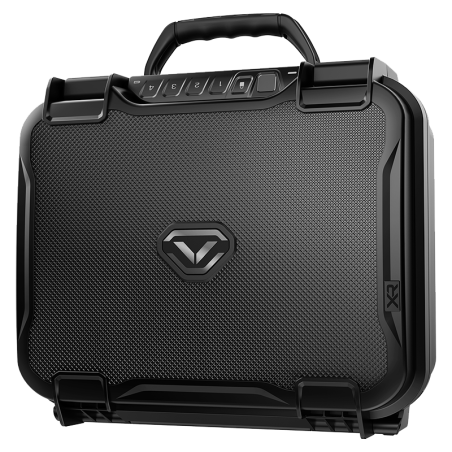 Vaultek Lifepod XRBi Biometric Weather Resistant Firearm Case Front View