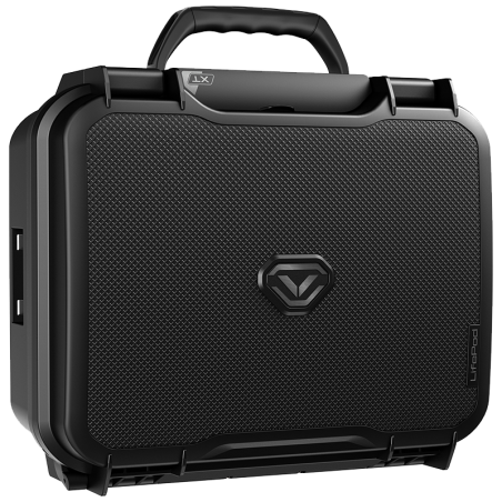 Vaultek Lifepod XTBi High Capacity Weather Resistant Biometric Firearm Case with Pluck Foam