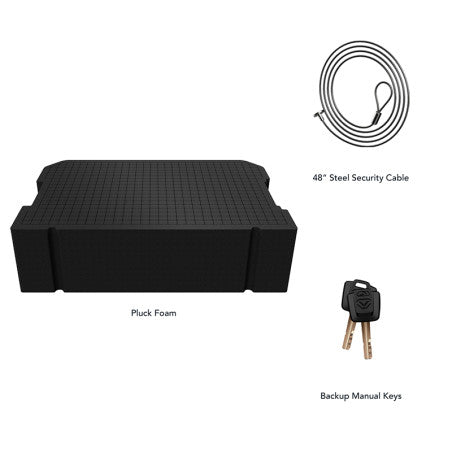 Vaultek Lifepod XTBi High Capacity Weather Resistant Biometric Firearm Case with Pluck Foam Options