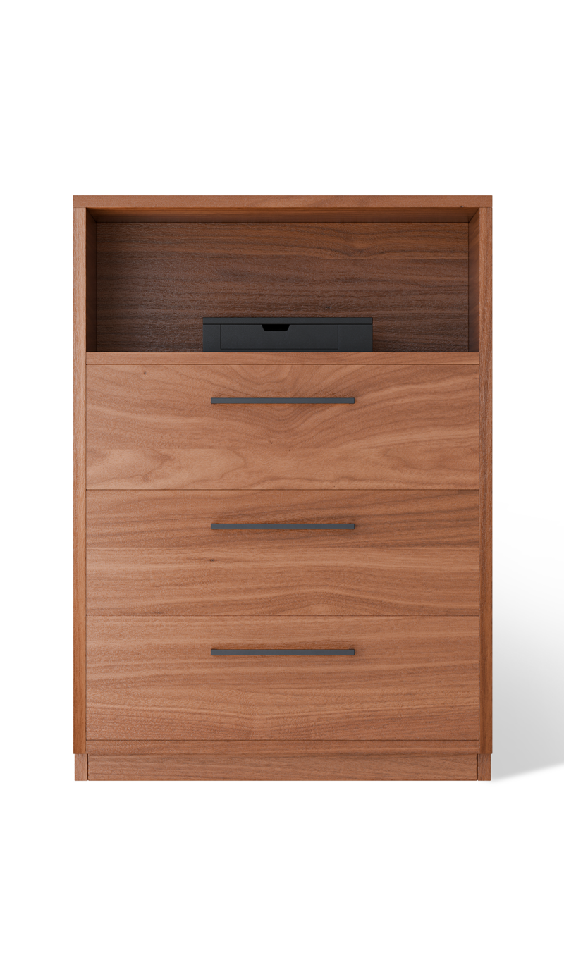 BlumSafe Concealment Cabinet with Hidden Safe Closed Front View
