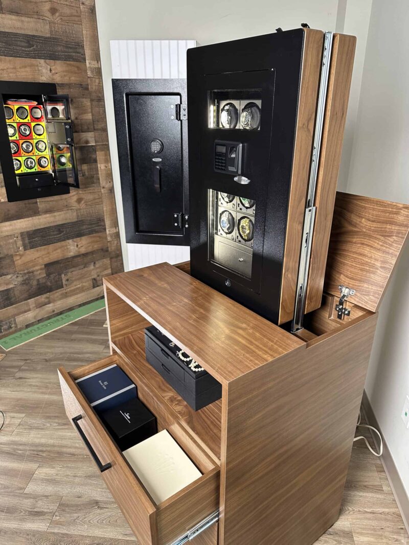 BlumSafe Concealment Cabinet with Hidden Safe