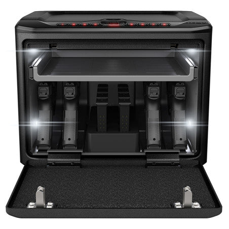 Vaultek Essential MX Large Capacity Rugged Safe Open Full 2