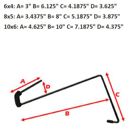 Hold Up Displays In Barrel Countertop Pistol Holder HD51