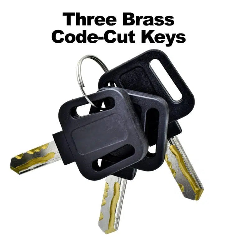 Mail Boss Mail Manager PRO Security Locking Mailbox Three Brass Code-Cut Keys