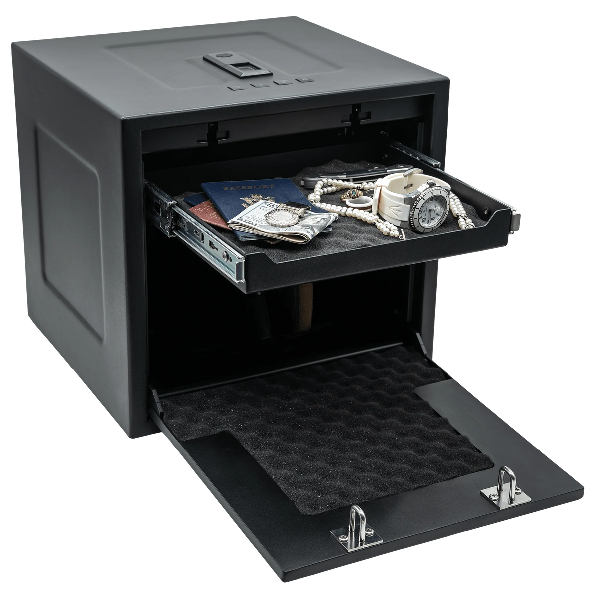 Liberty HDV-350X Biometric Handgun Vault Door Open