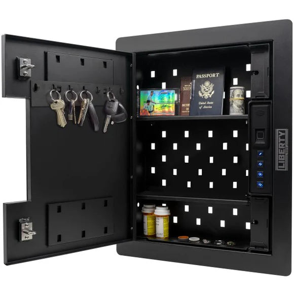 Liberty HDW-100X-R Wall Safe Black