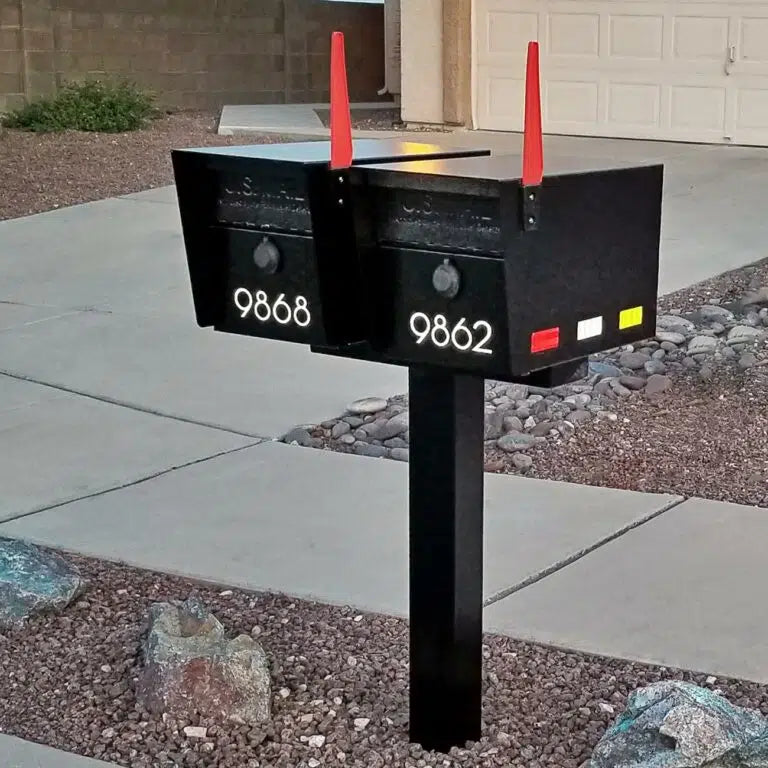 Mail Boss Mail Manager Security Locking Residential Mailbox Black