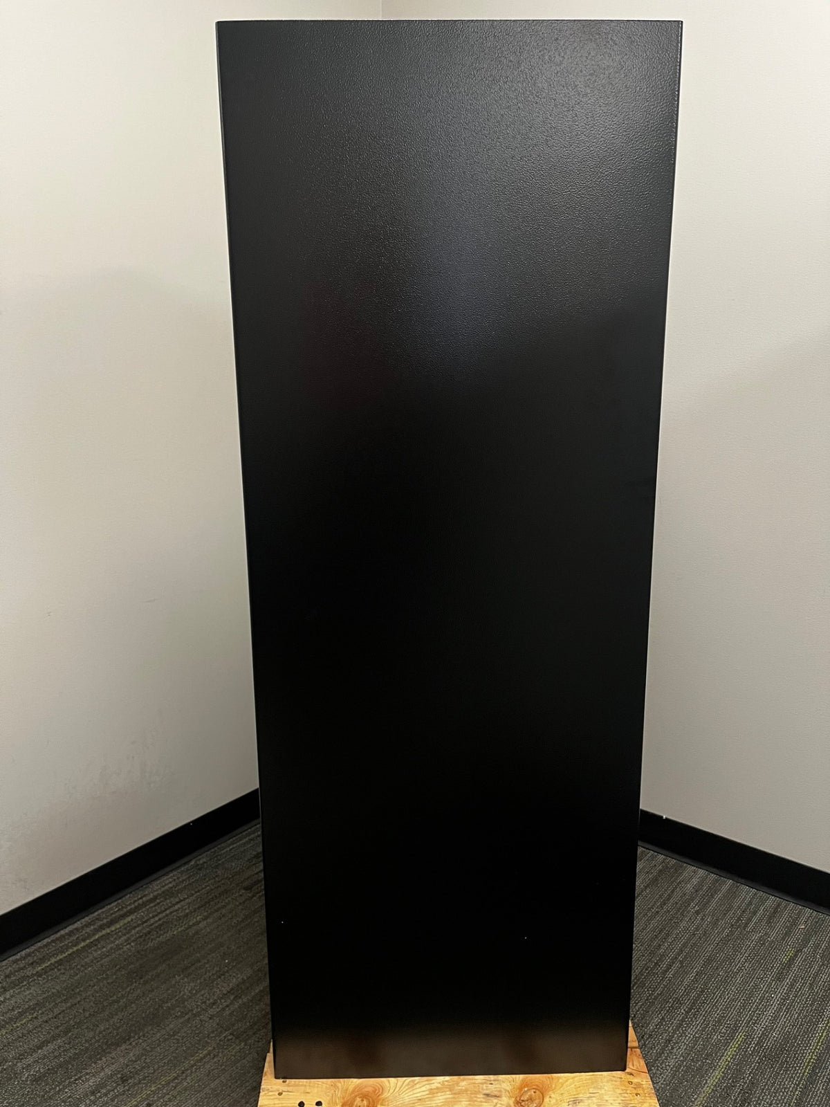 Back side of the safe.