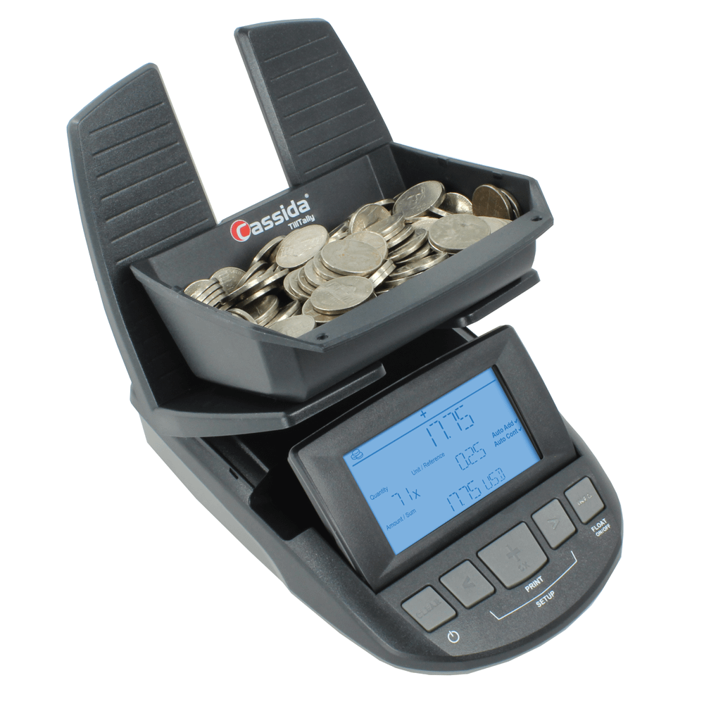 Cassida TillTally Professional Bill &amp; Coin Counting Scale Counting Coins
