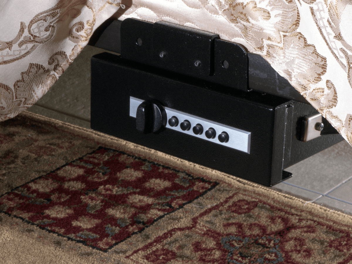 Titan Compact Pistol Vault a handgun safe that won’t let you down! Under a Bed