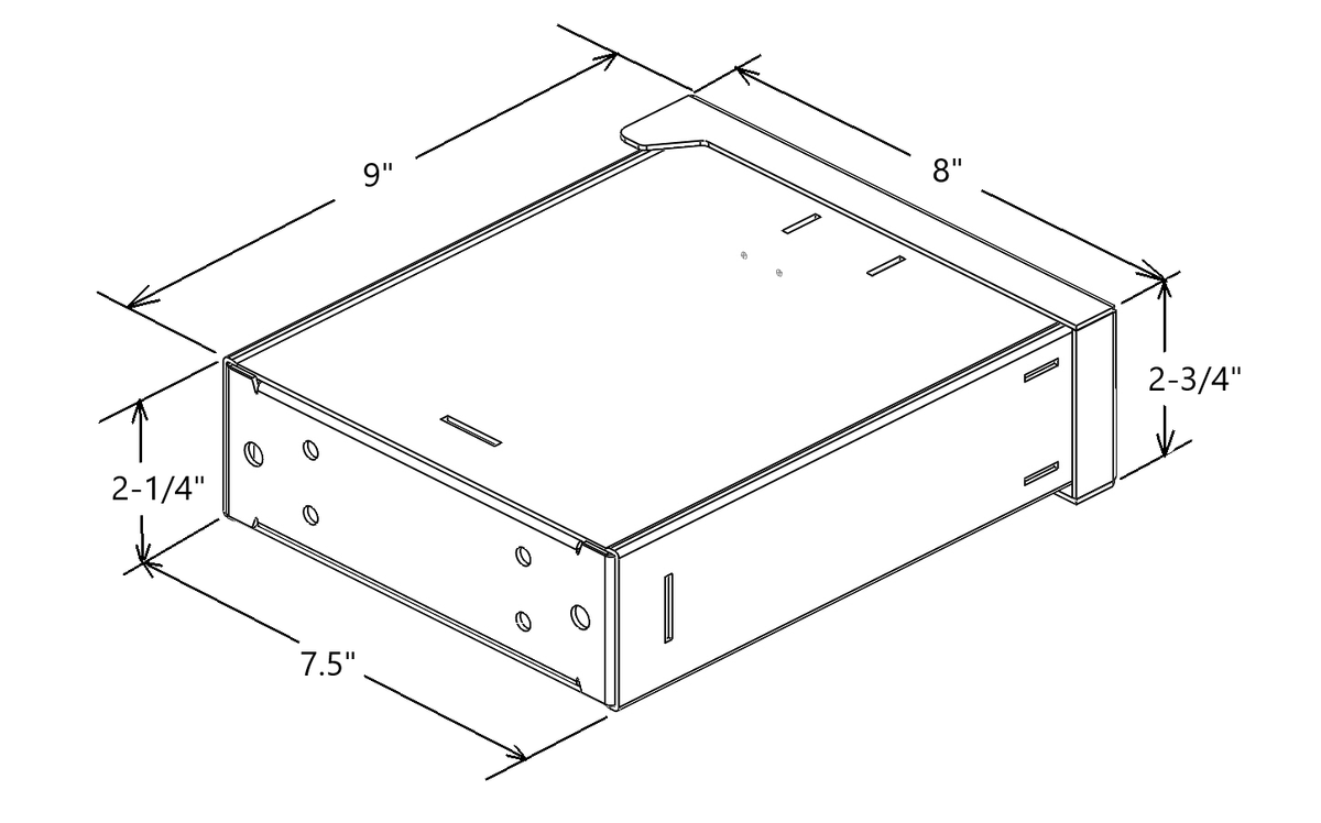 Titan Compact Pistol Vault Dimensions