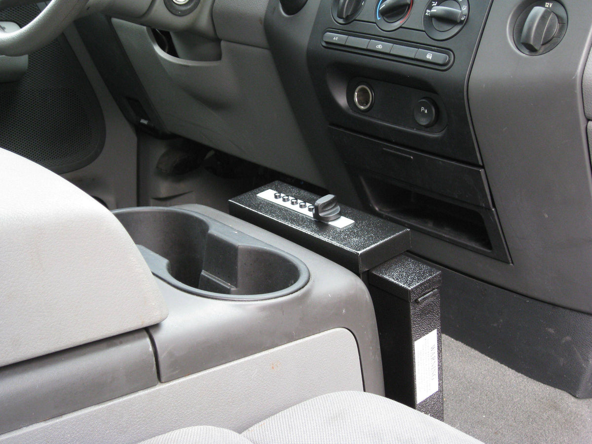 Titan Gun Safe Pistol Vault Bundle Installed in Vehicle 3