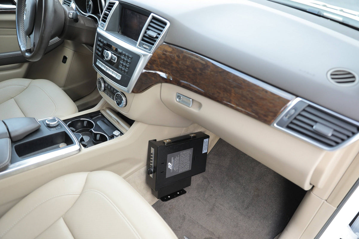 Titan Gun Safe Pistol Vault Bundle Installed in Vehicle 5