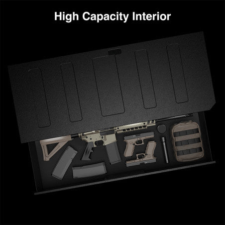 Vaultek ViSSN RS Slider Under Bed Safe High Capacity Interior