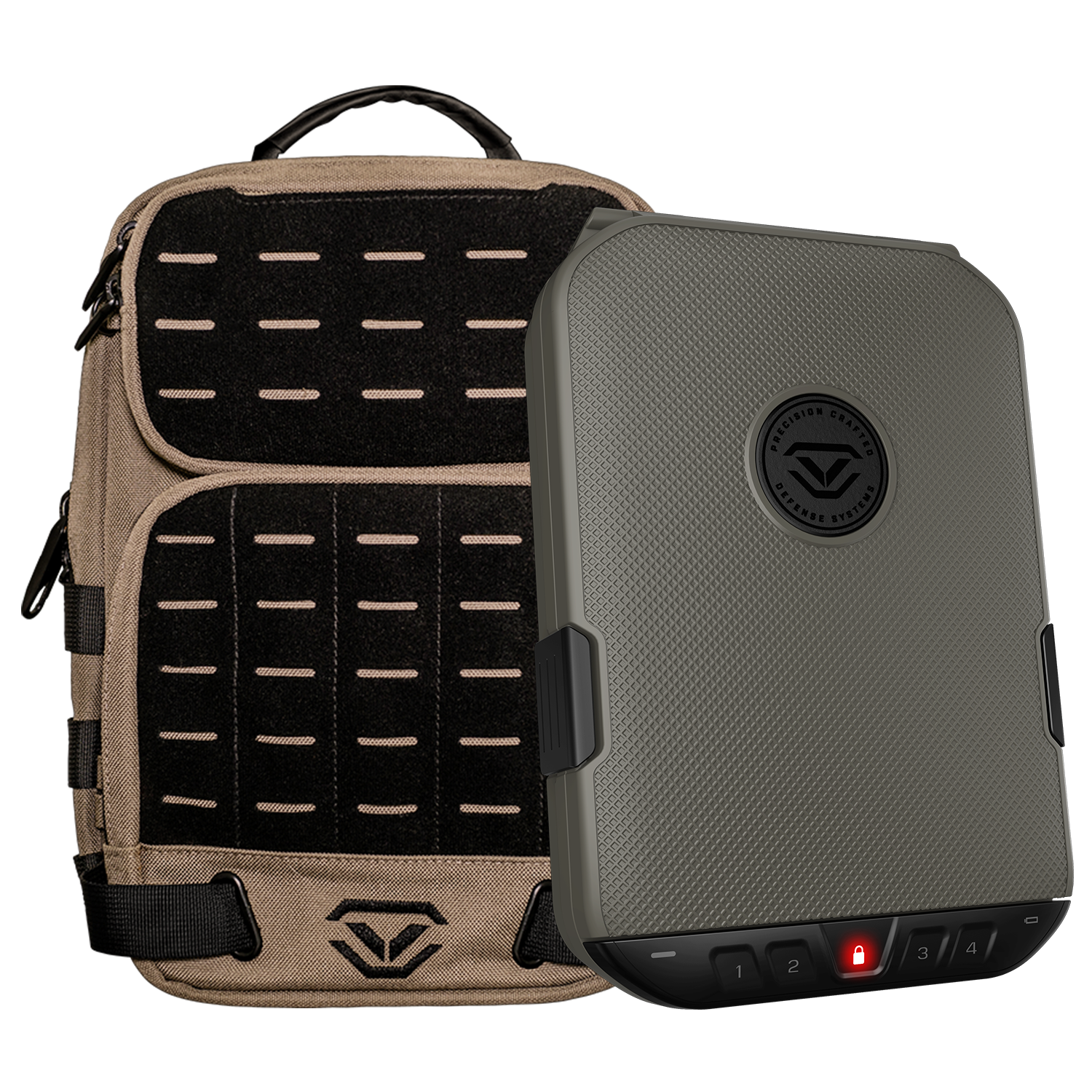 Vaultek Lifepod 2.0 and Tactical Slingbag Bundle Black