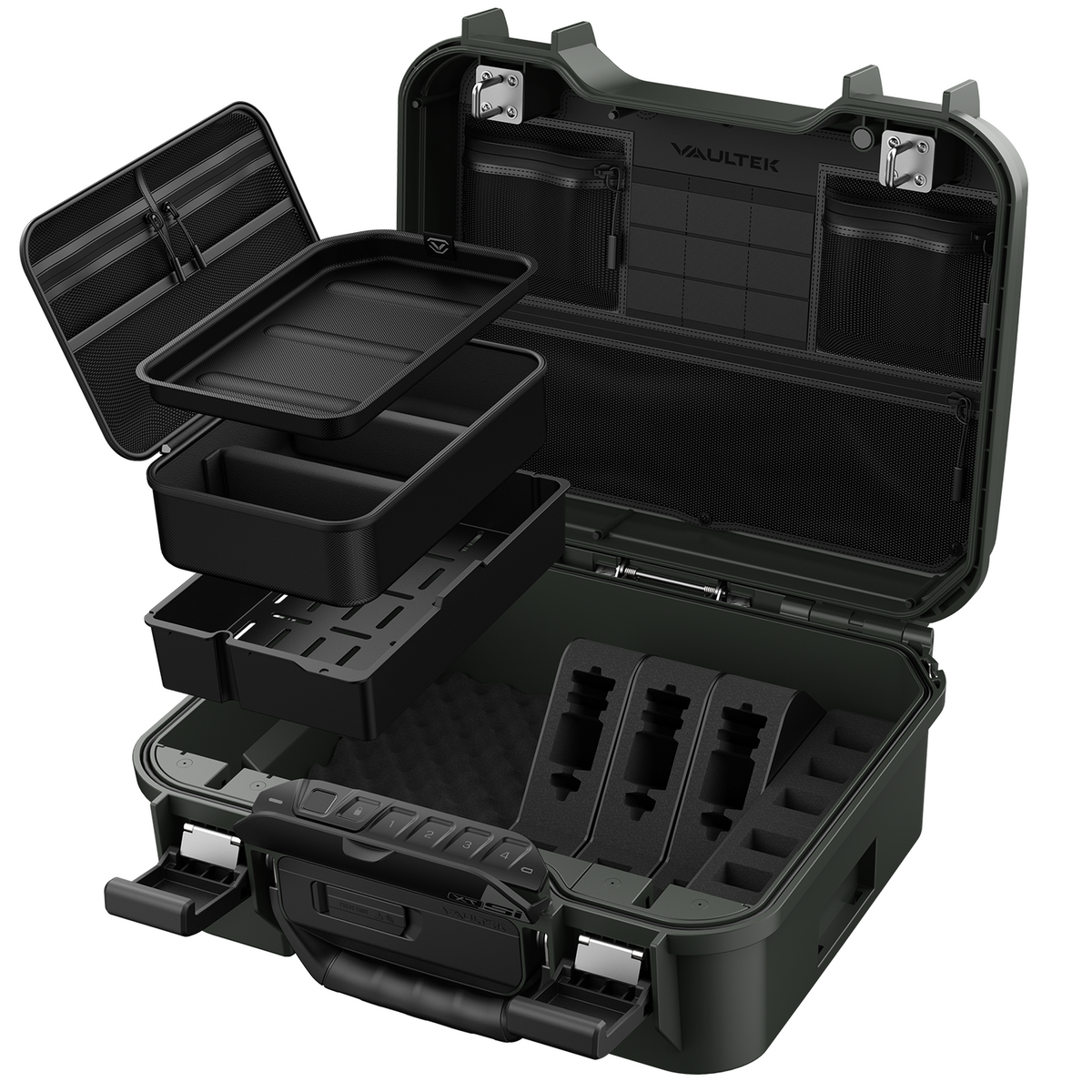 Vaultek Lifepod XTSi-CN Colion Noir High Capacity Weather Resistant Firearm Case Standard Accessories