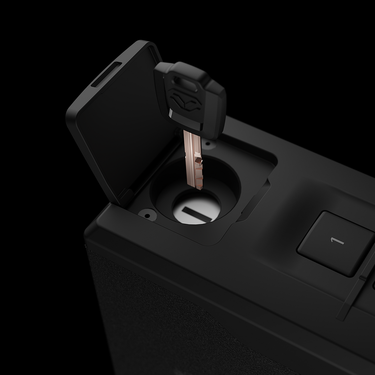 Vaultek SR20i Biometric &amp; Bluetooth 2.0 Slider Handgun Safe Override Key