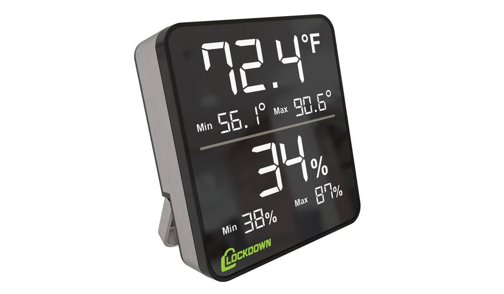 Lockdown Digital Hygrometer
