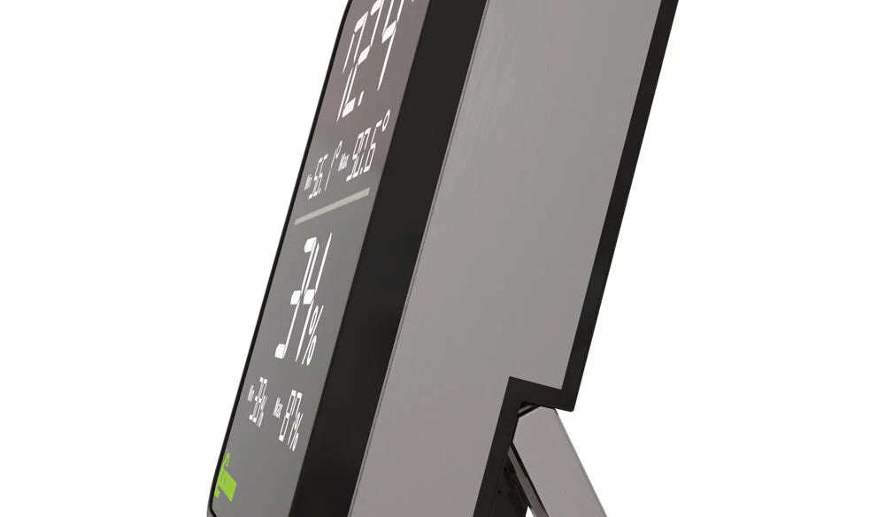 Lockdown Wireless Digital Hygrometer Side View