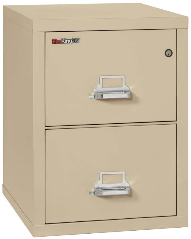 FireKing 2-2125-C Two Drawer Legal 25&quot; D Fire File Cabinet