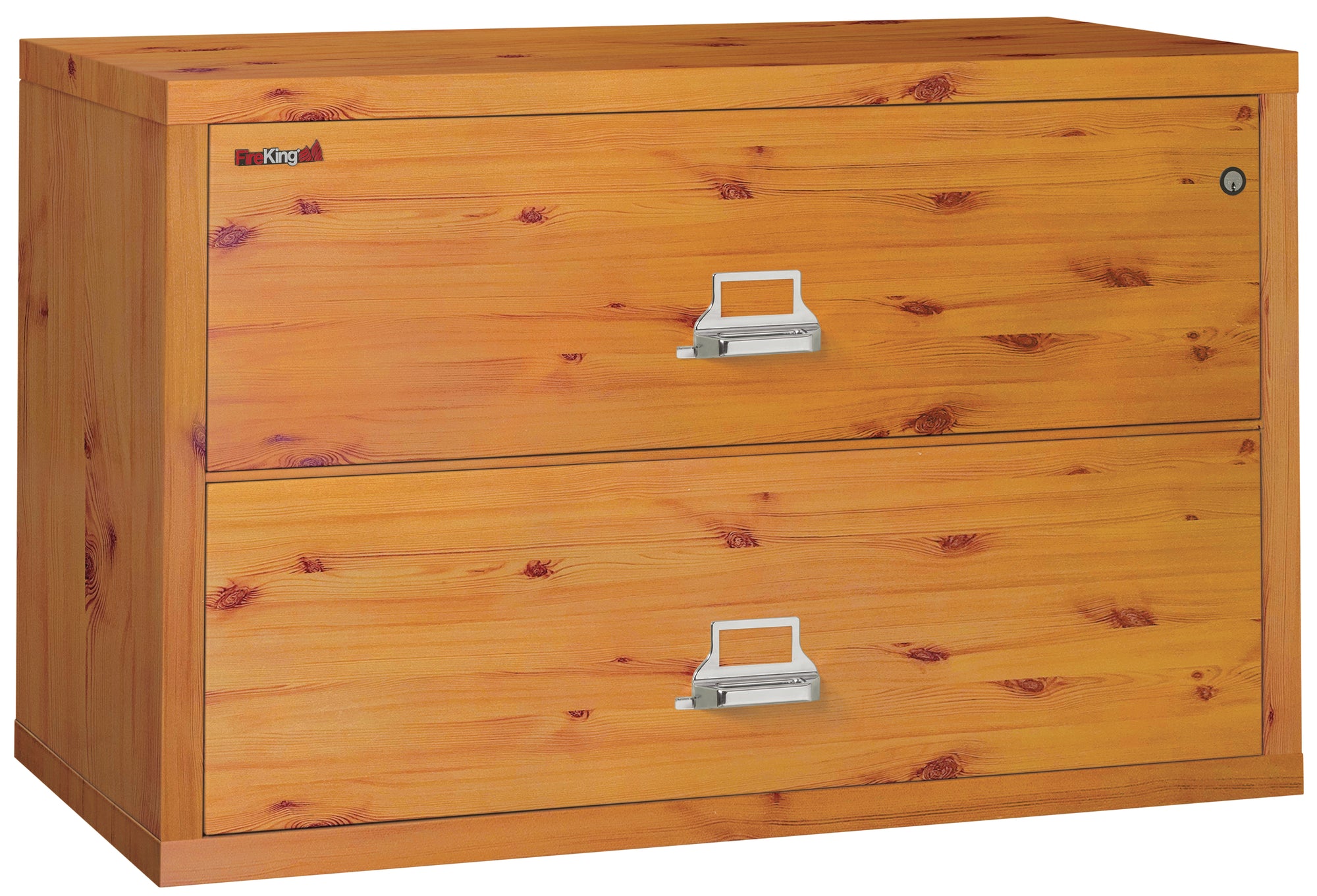FireKing 2-4422-C Premium Designer Two Drawer 44" W Lateral Fire File Cabinet Calcutta Marble