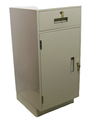 Fenco F-203 Pedestal Unit with Locking Box Drawer