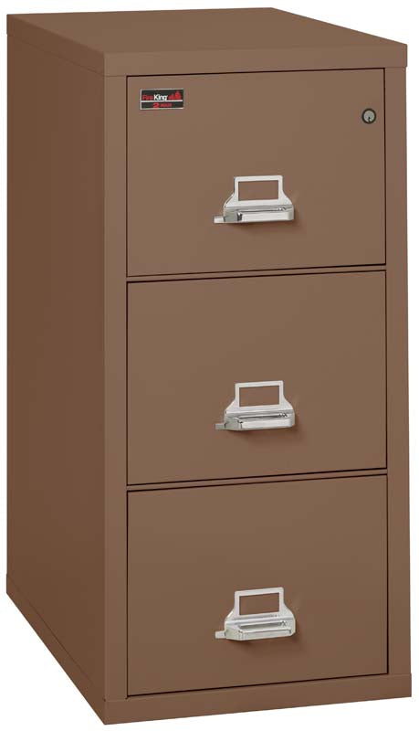 FireKing 3-2144-2 Two-Hour Three Drawer Vertical Legal Fire File Cabinet Tan