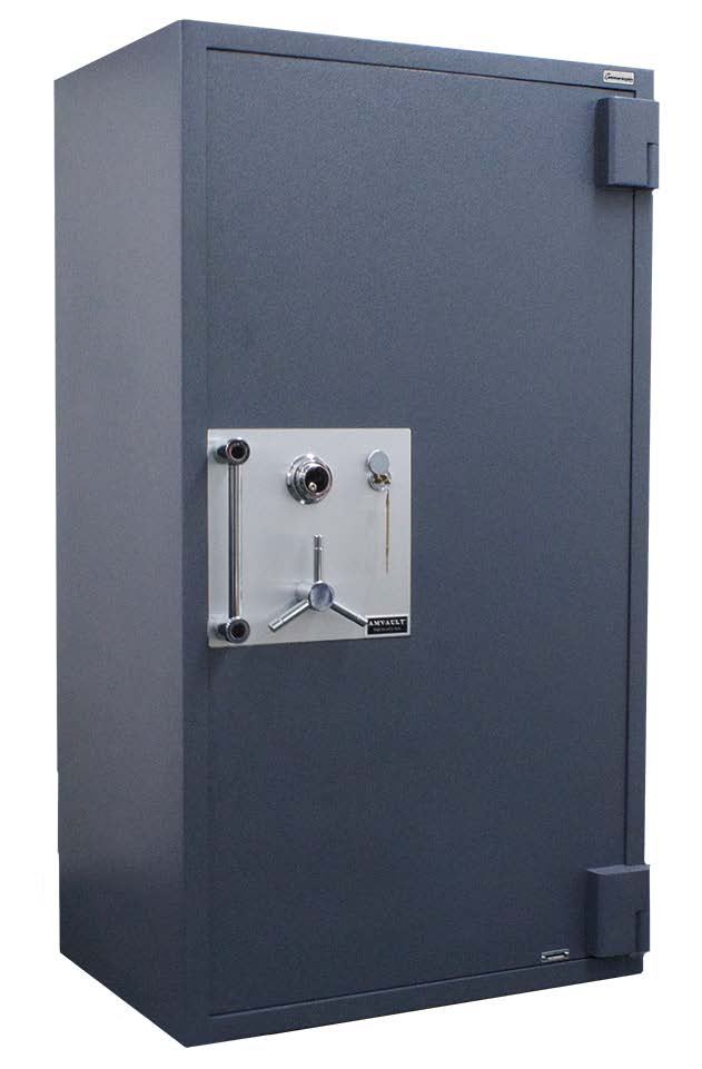 AMSEC CFX452020 AMVAULTx6 High Security Burglar Fire Safe Charcoal Gray
