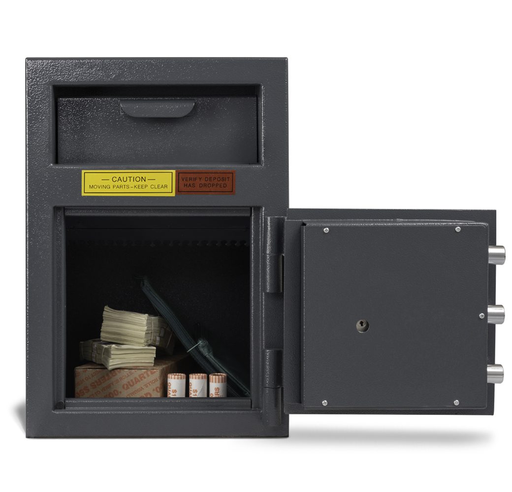AMSEC DSF2014 Front Load Depository Safe  Door Open 4